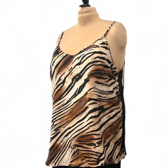 ASHLEY STEWART Animal Print Camisole, NWT! 18/20, 22/24 - Picture 1 of 7
